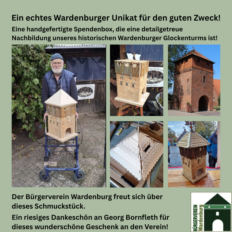 Bürgerverein, Spendenbox